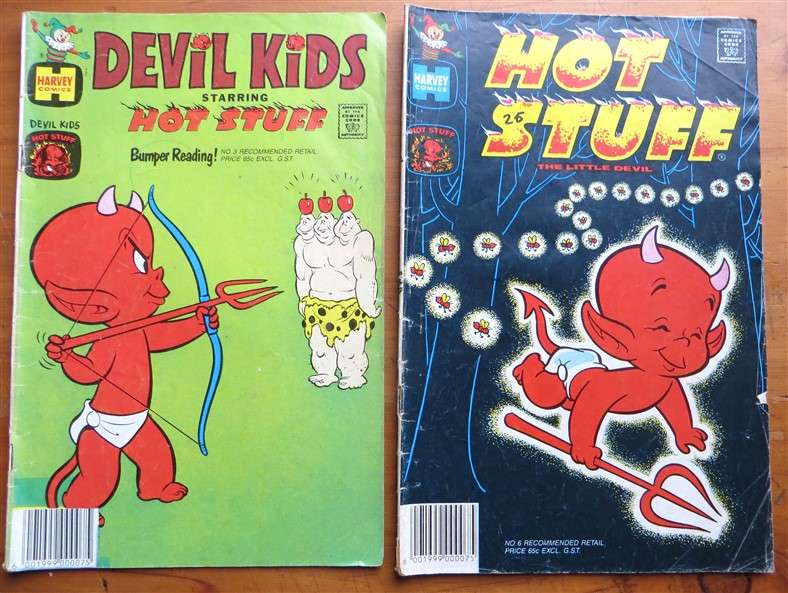 2 x Vintage Hotstuff Comics Lot - 1 Bid for All