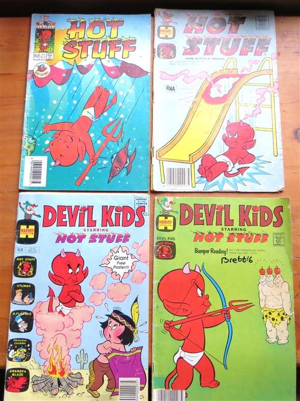 4 x Vintage Hotstuff Comics Lot - 1 Bid for All