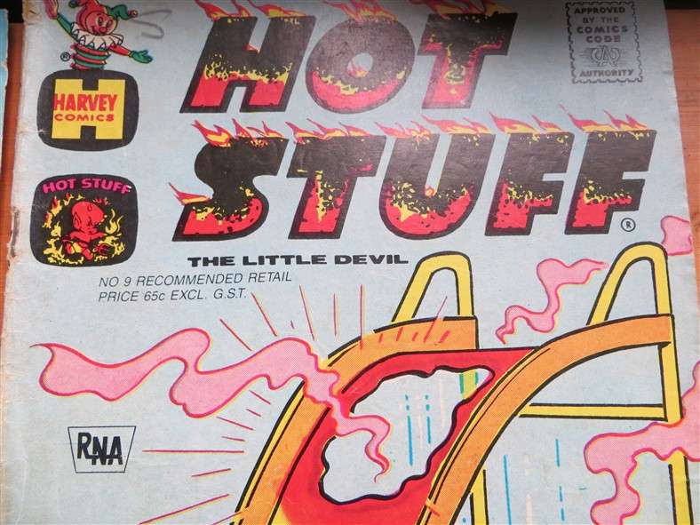 4 x Vintage Hotstuff Comics Lot - 1 Bid for All