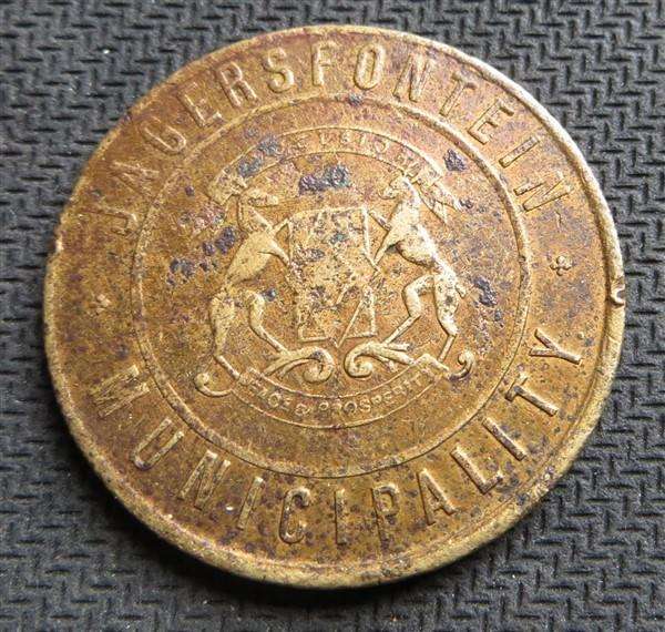Jagersfontein Municipality , OFS ,  Water Token - 3 Gallons