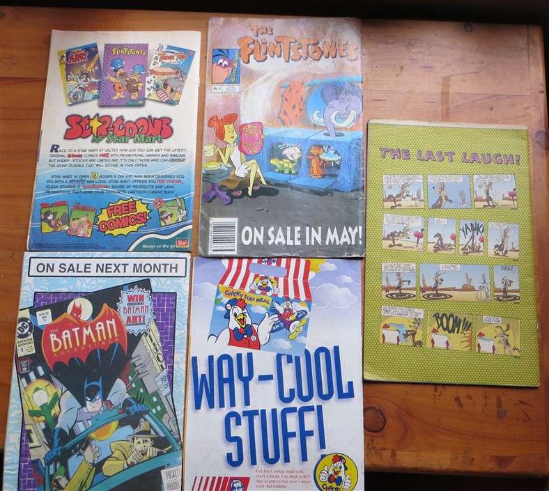 5 x Assorted Vintage Comics Lot - 1 Bid for All