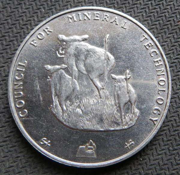 Council for Mineral Technology - Mintek Tossing Coin - Warthog