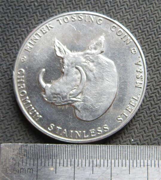 Council for Mineral Technology - Mintek Tossing Coin - Warthog