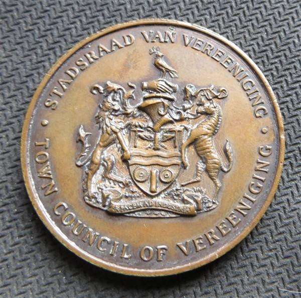 Vereeniging Medallion - SA Union / Eenheid