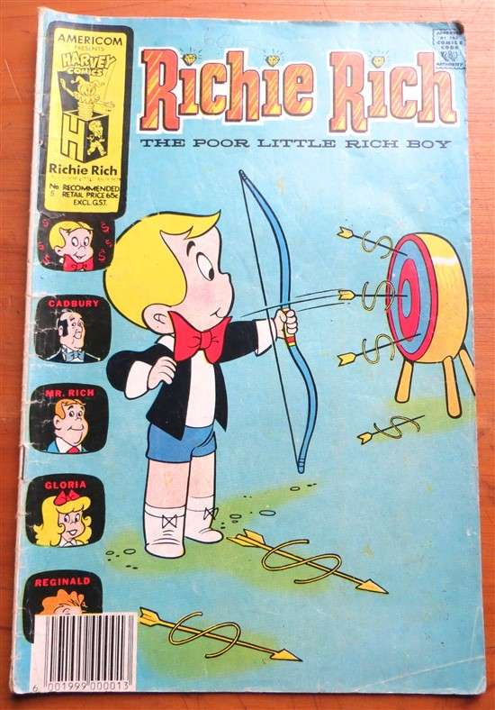 Vintage Richie Rich Comics Lot - 1 Bid for All