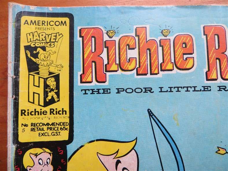 Vintage Richie Rich Comics Lot - 1 Bid for All