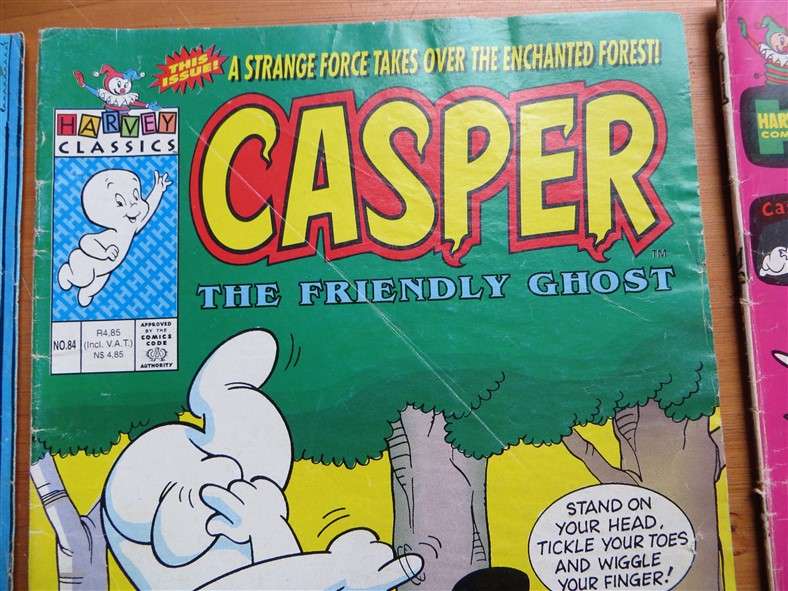 3 x Vintage Casper Comics Lot - 1 Bid for All