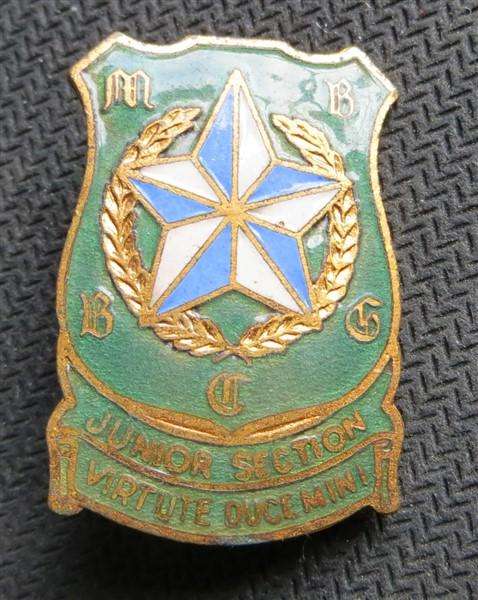 Junior Section Enamelled Badge