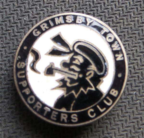 Grimsby Town Supporters Club Lapel Button Hole Badge