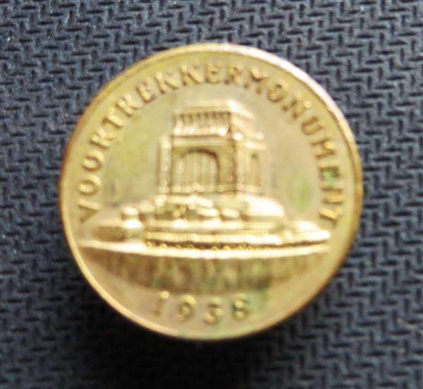 1938 Voortrekker Monument Lapel Button Hole Badge
