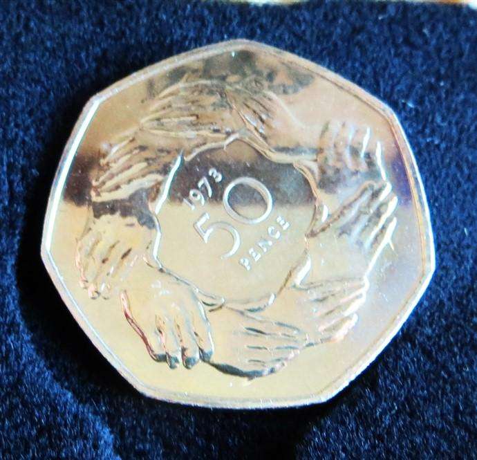 1973 GB Special European Economic Community  50p in Box