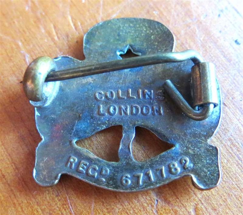 Girl Guides Badge with Makers Mark - London