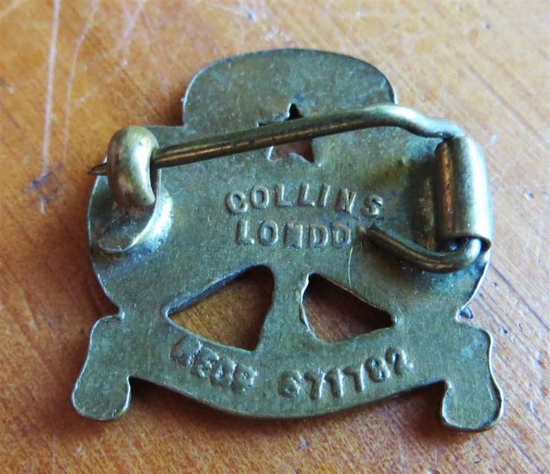 Girl Guides Badge with Makers Mark