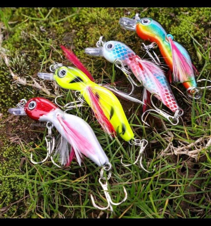 4pc Floating fishing bait