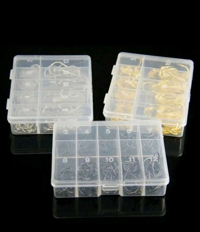 100pc FISHING HOOKS