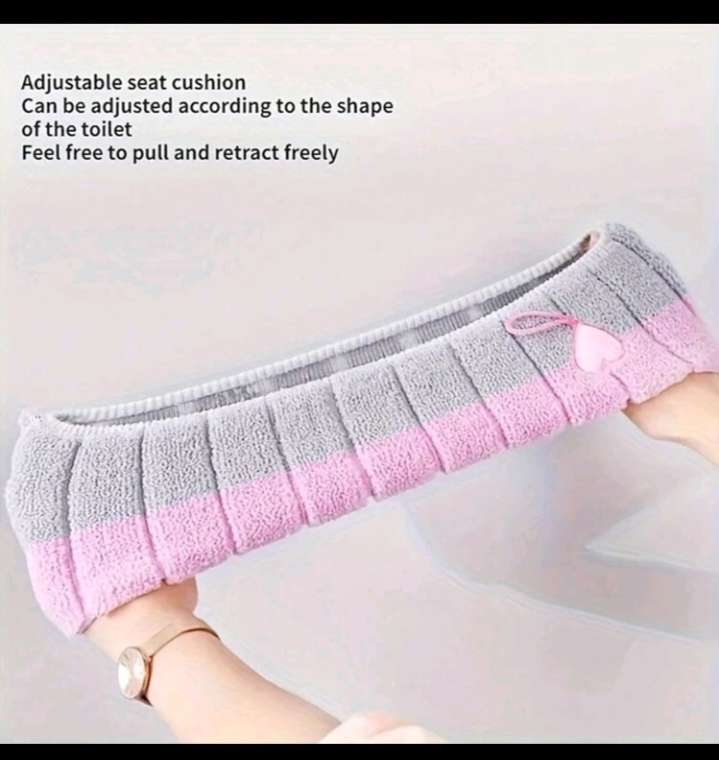 *PINK* TOILET SEAT COVER