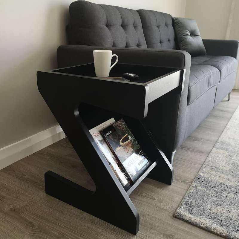 Zeus End Table Black