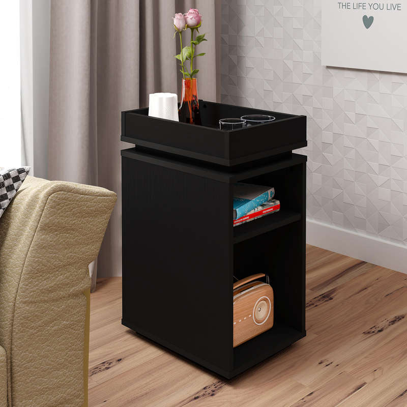 Olivia End Table Black