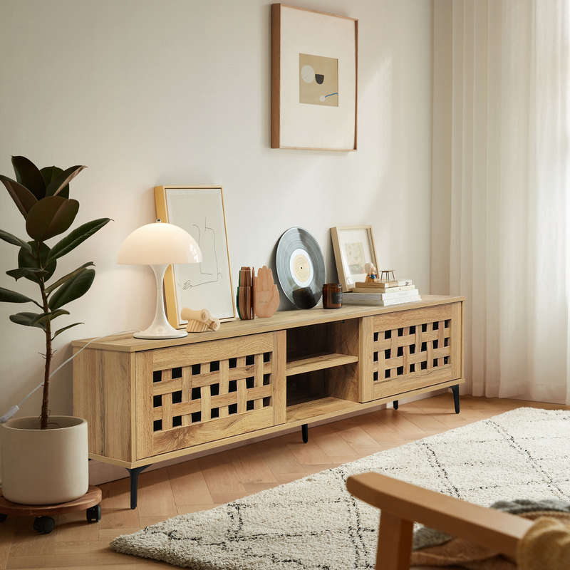 Allen TV Stand Oak 160cm