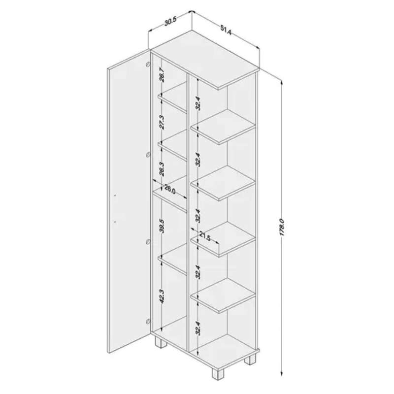 Bath51 Storage Cupboard
