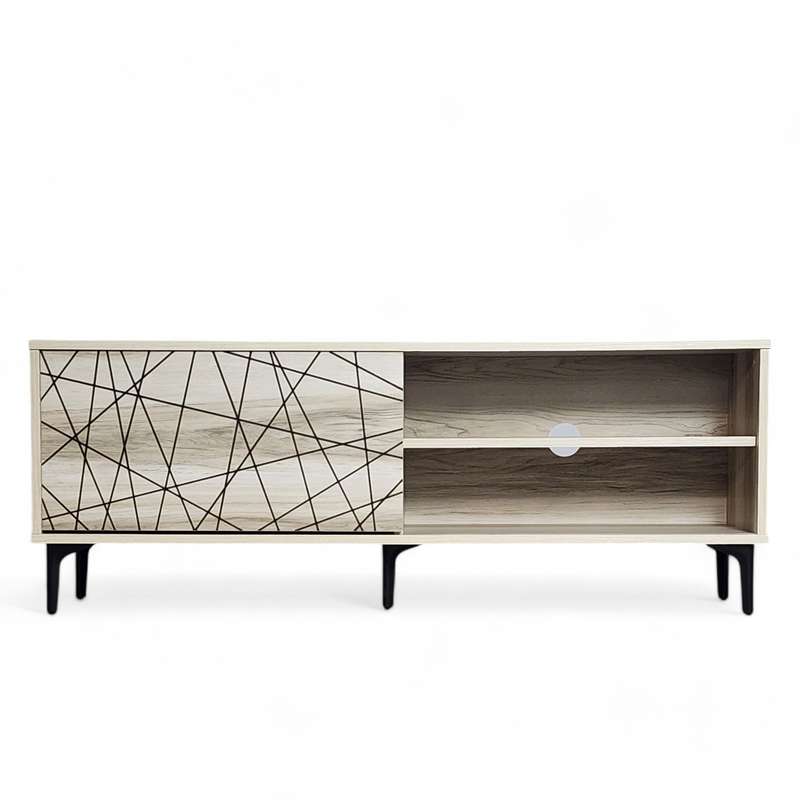Bolton TV Stand Light Oak 120cm