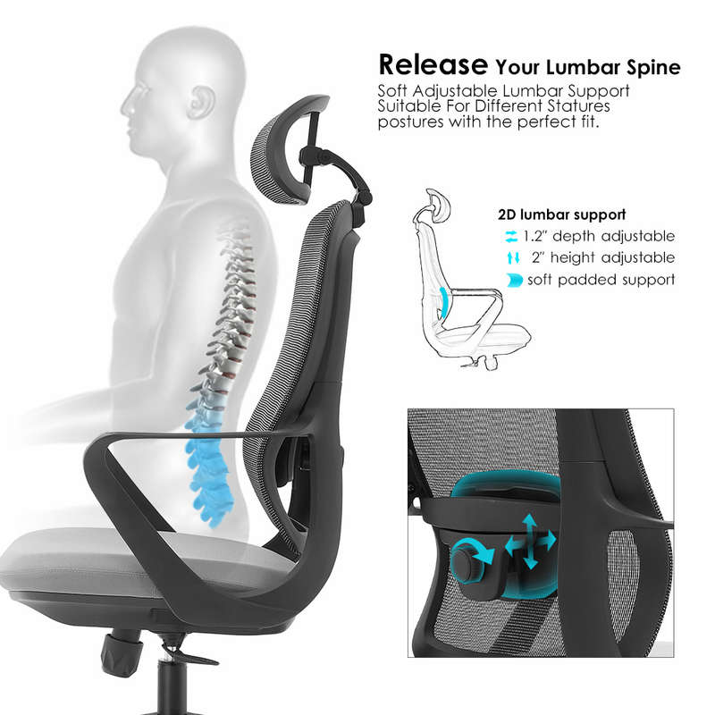 Cassie High Back Ergonomic Office Chair