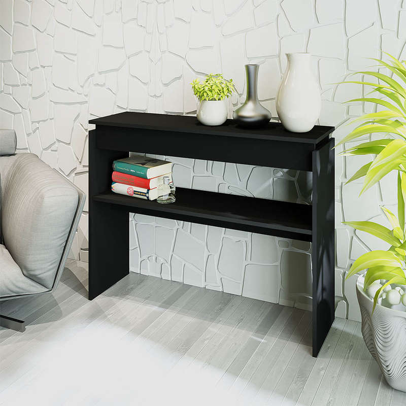 Creta Console Table Black
