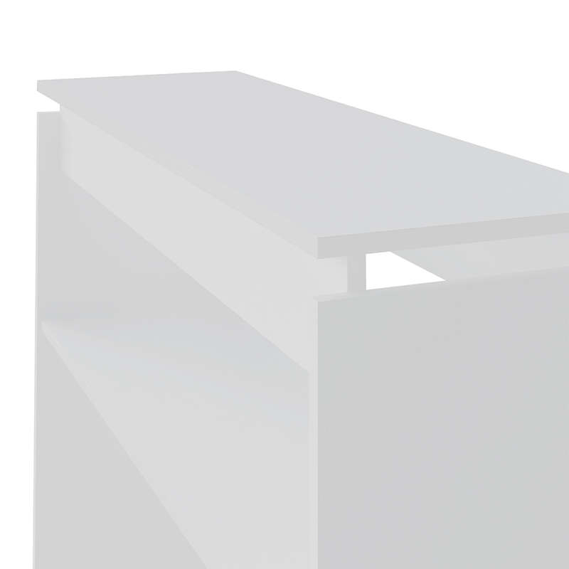 Creta Console Table White