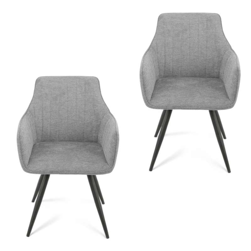 Dresden Grey Dining Chair  SET of 2