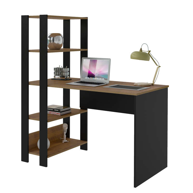 Match Black and Rustic Desk