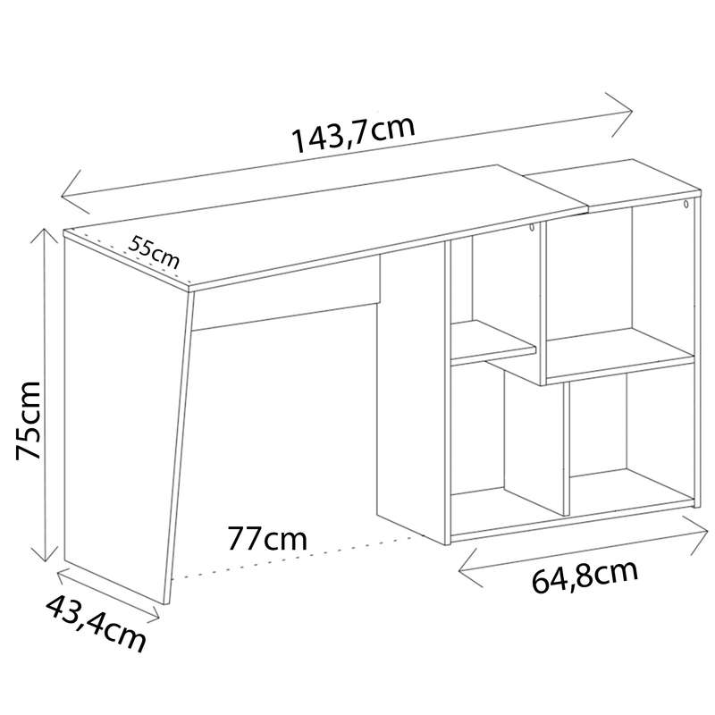 Urban Desk White