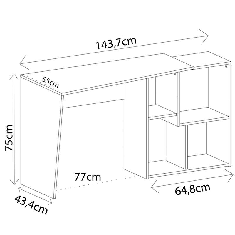 Urban Desk Black