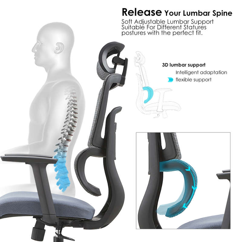 Gary High Back Ergonomic Office Chair