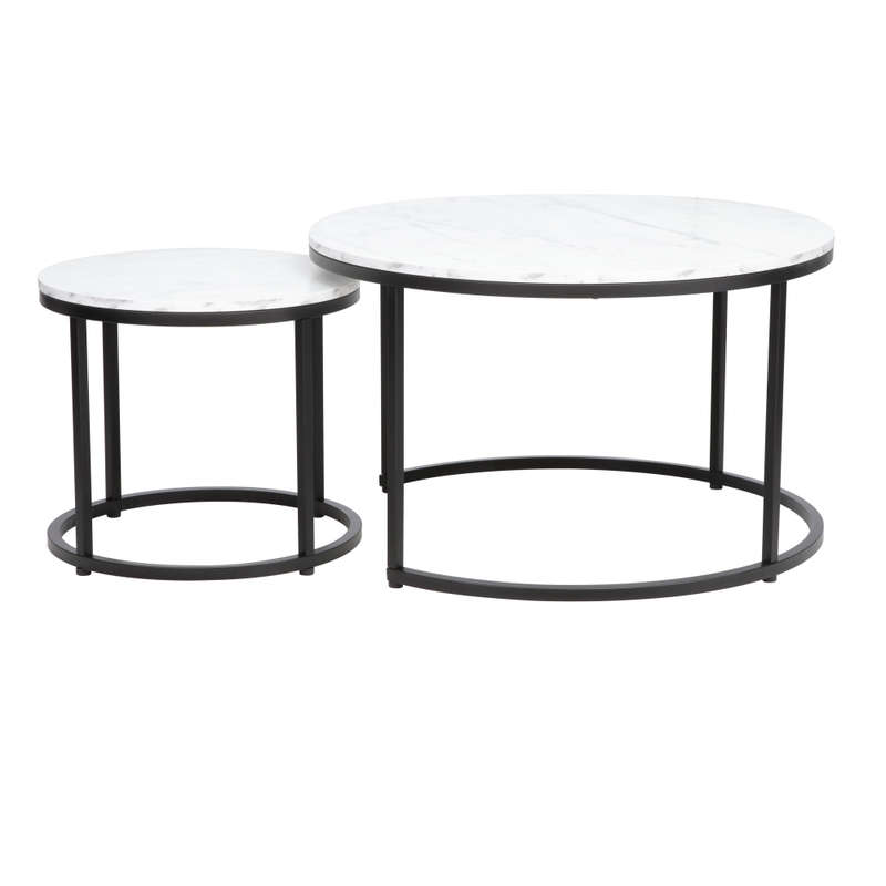 Geena Coffee Table White