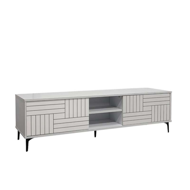Leandra TV Stand White 160cm