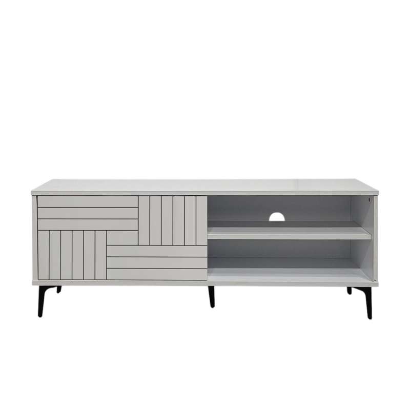 Leandra TV Stand White 120cm