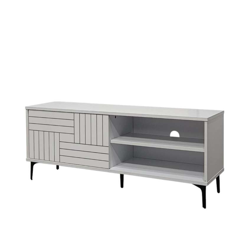 Leandra TV Stand White 120cm