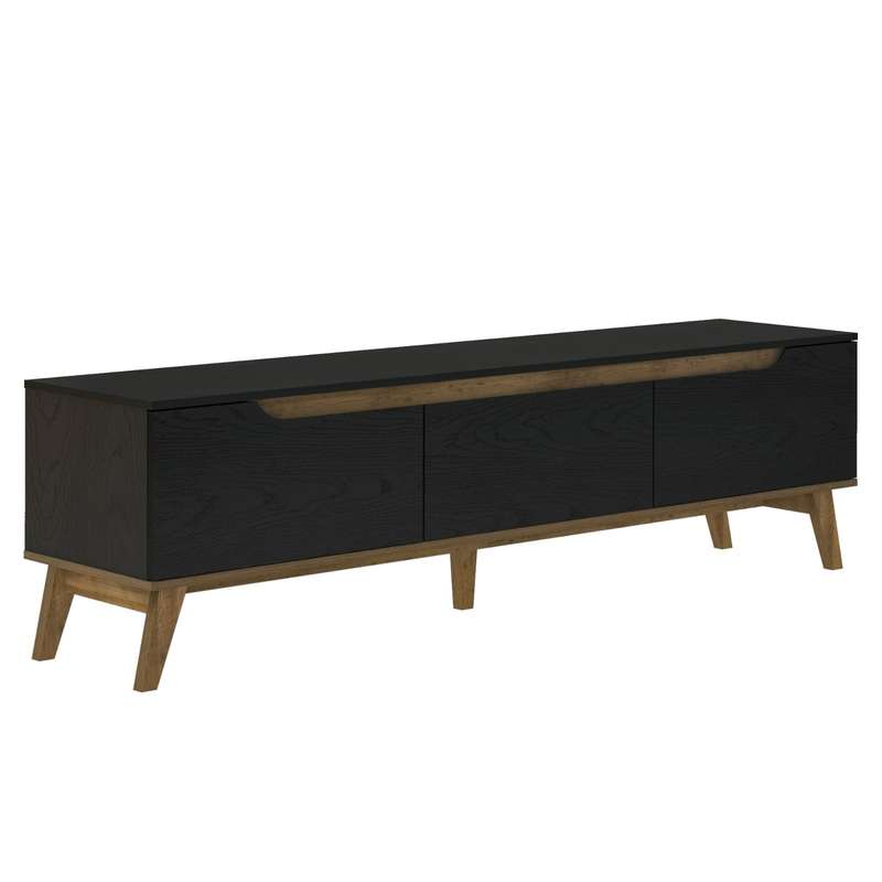 Liverpool Black TV Stand