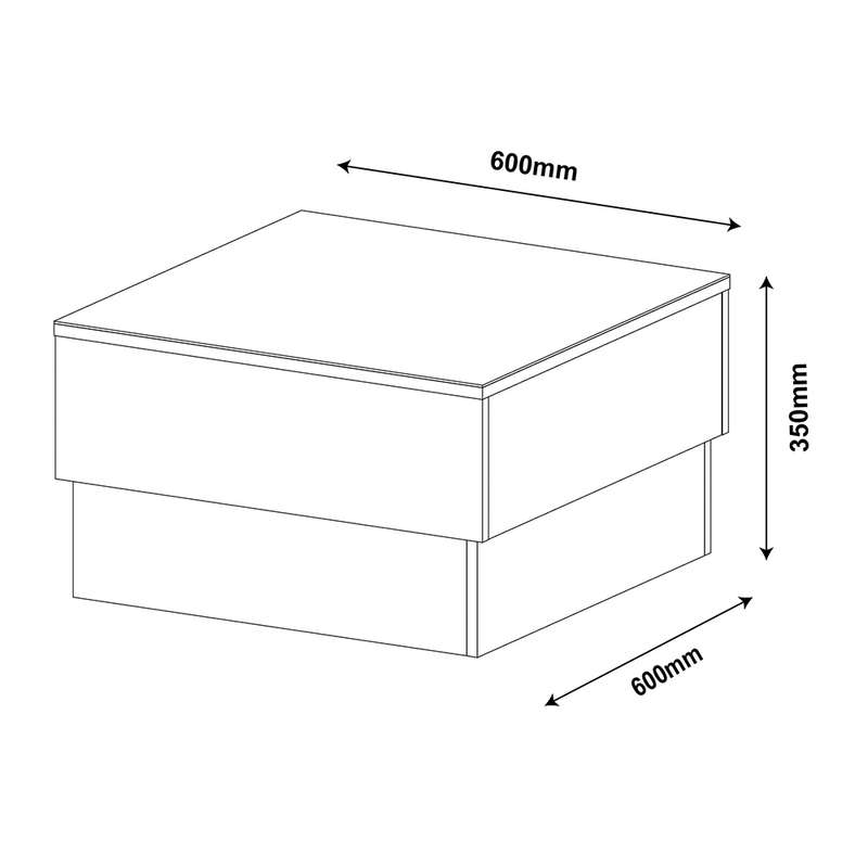 Parati Coffee Table White