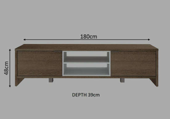 Metz TV Unit Wood