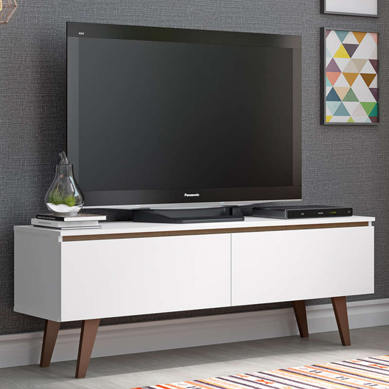 Nordic White TV Unit
