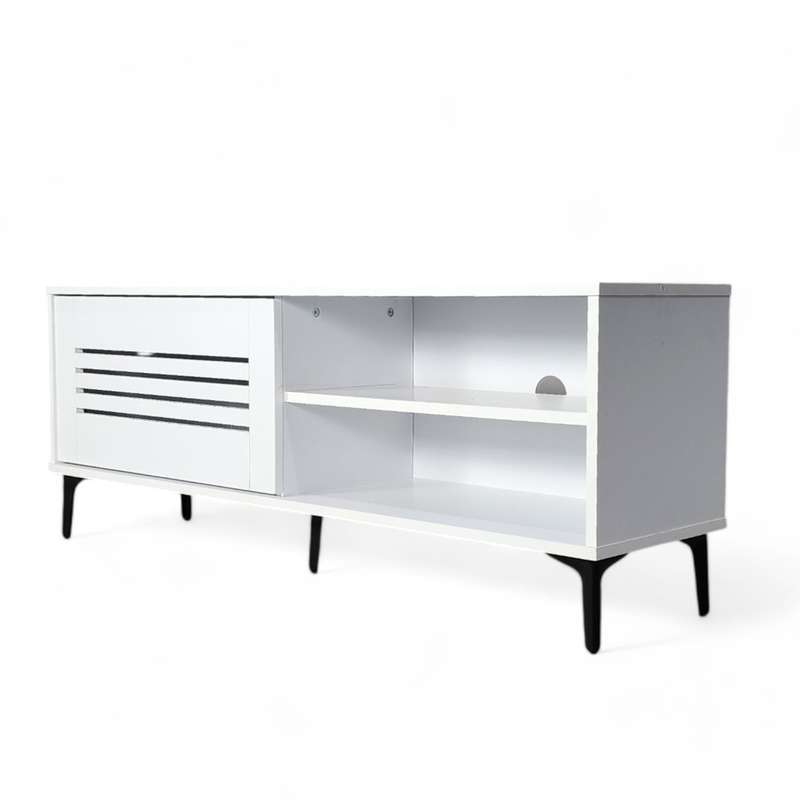 Olinda TV Stand White 120cm