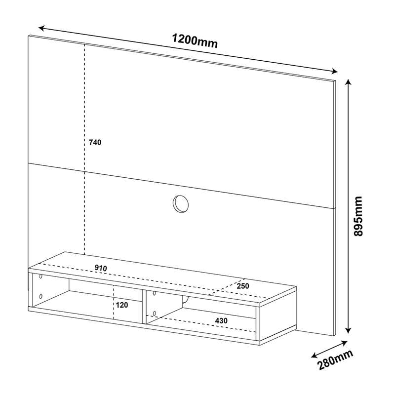 TV Panel Flash White