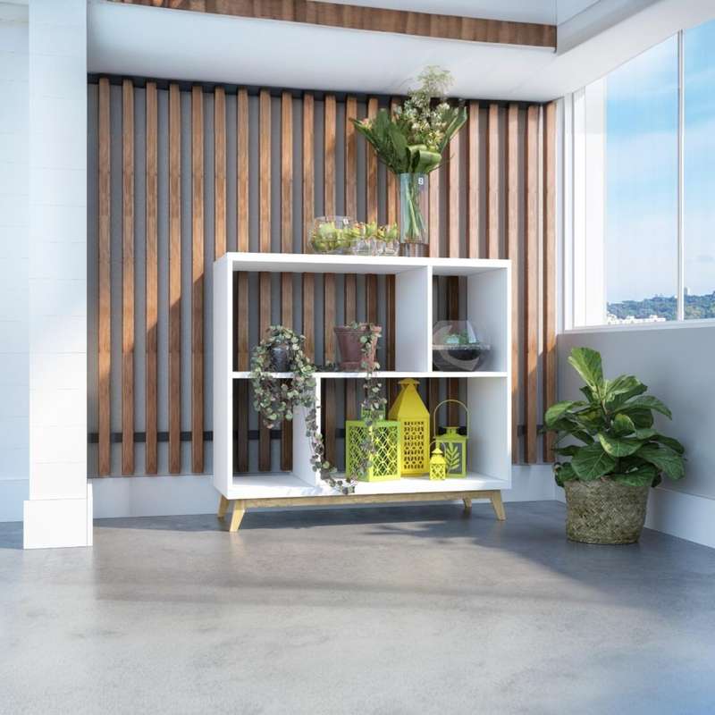 Rayna Versatile Storage Shelf White