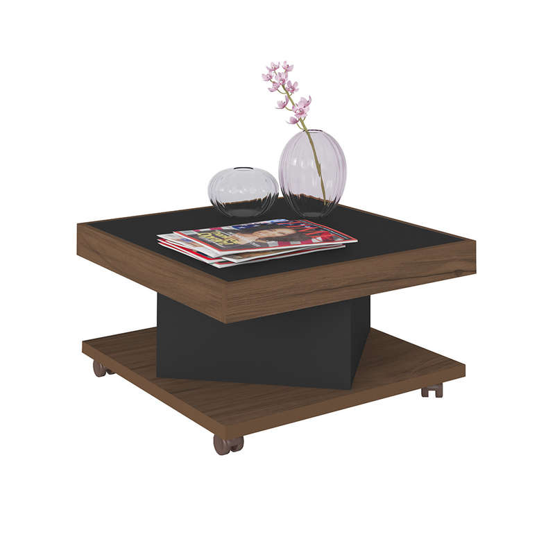 Saara Coffee Table Walnut-Black