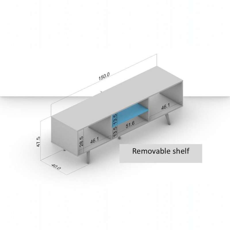 Sammy TV Stand Black