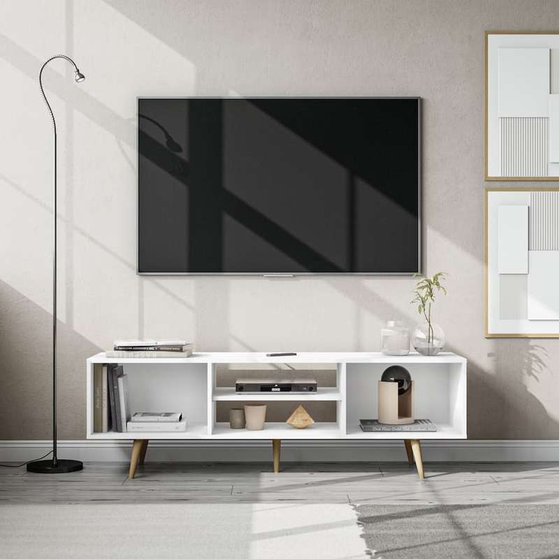 Sammy TV Stand White