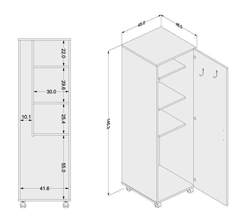 Turim Multiuse Cabinet
