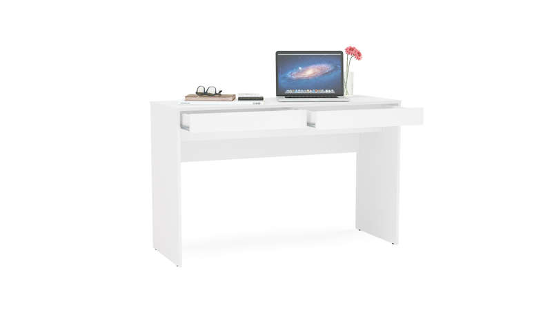 Iris White Office Desk
