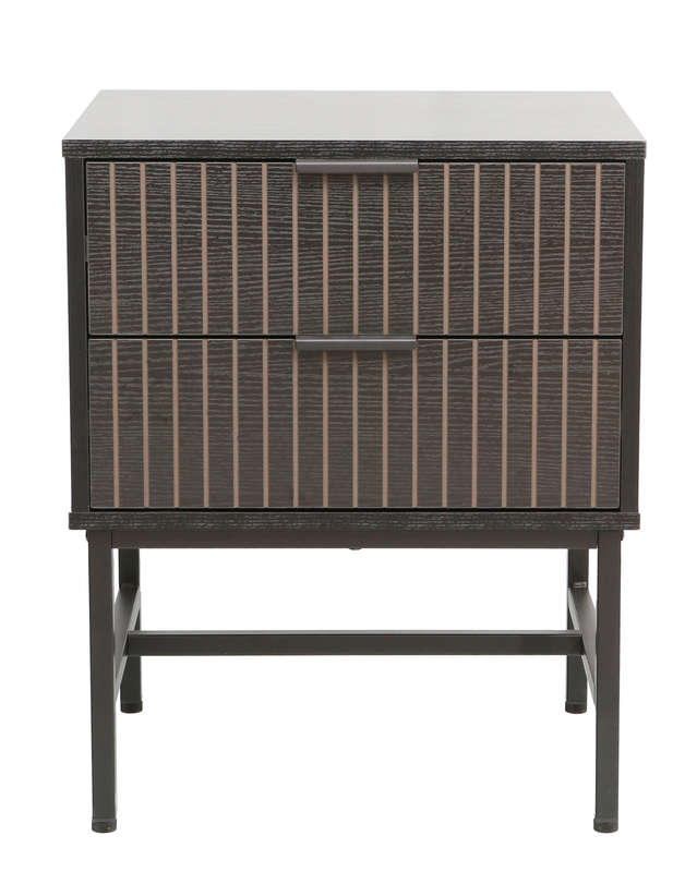 Jasper Nightstand, Pedestal Black